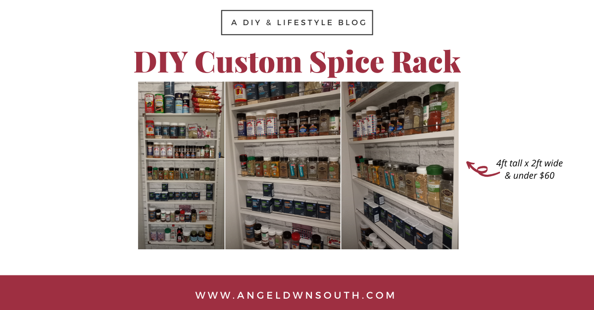 DIY Custom Spice Rack